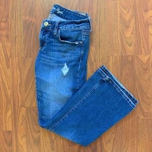 AEO Distressed Boyfriend Jeans
